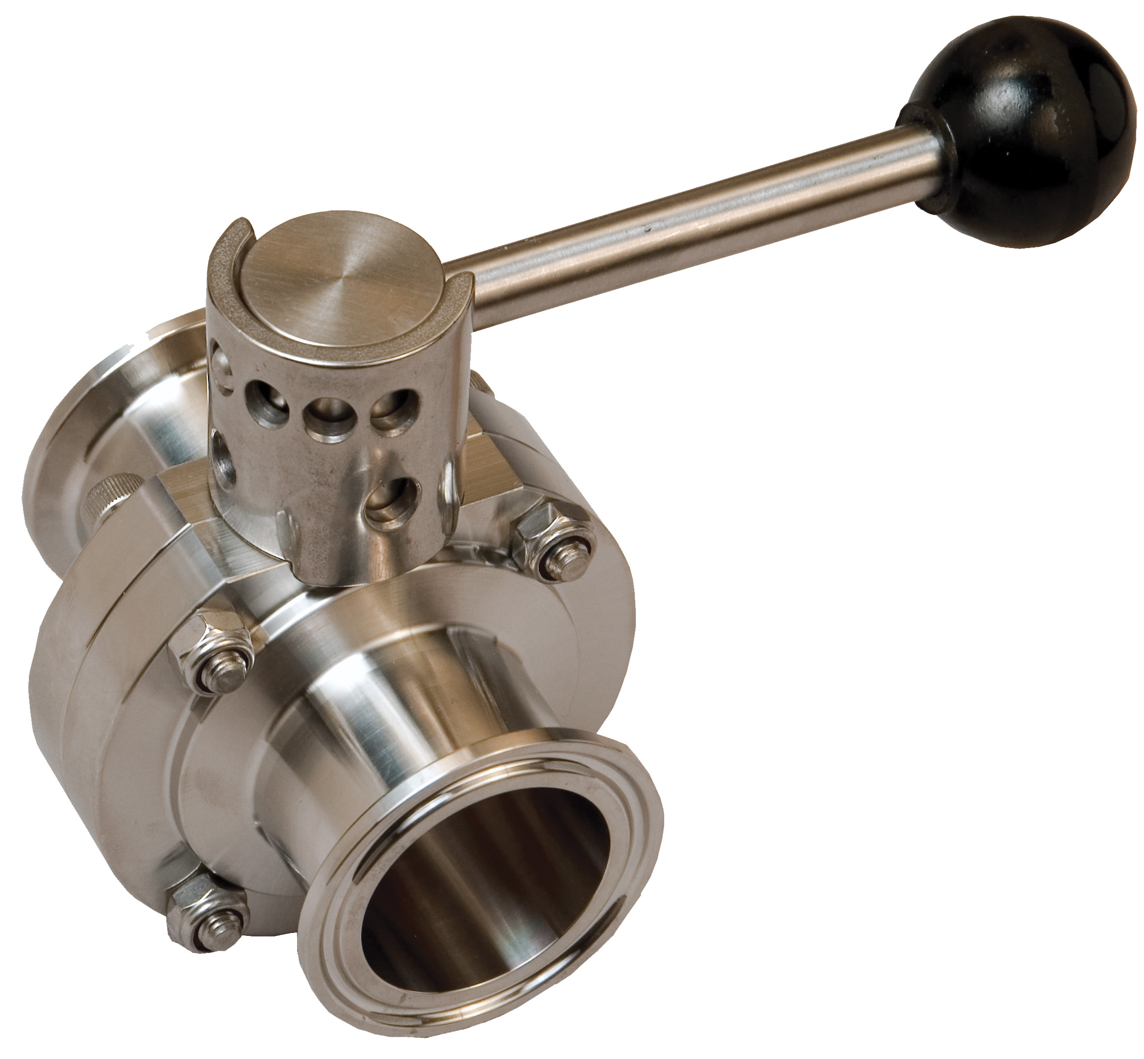 B5101 SERIES BUTTERFLY VALVE WITH PULL HANDLE CLAMP END